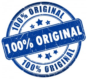 We're all 100% Original!