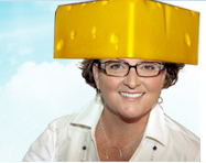 Me in a cheesehead hat. Wow